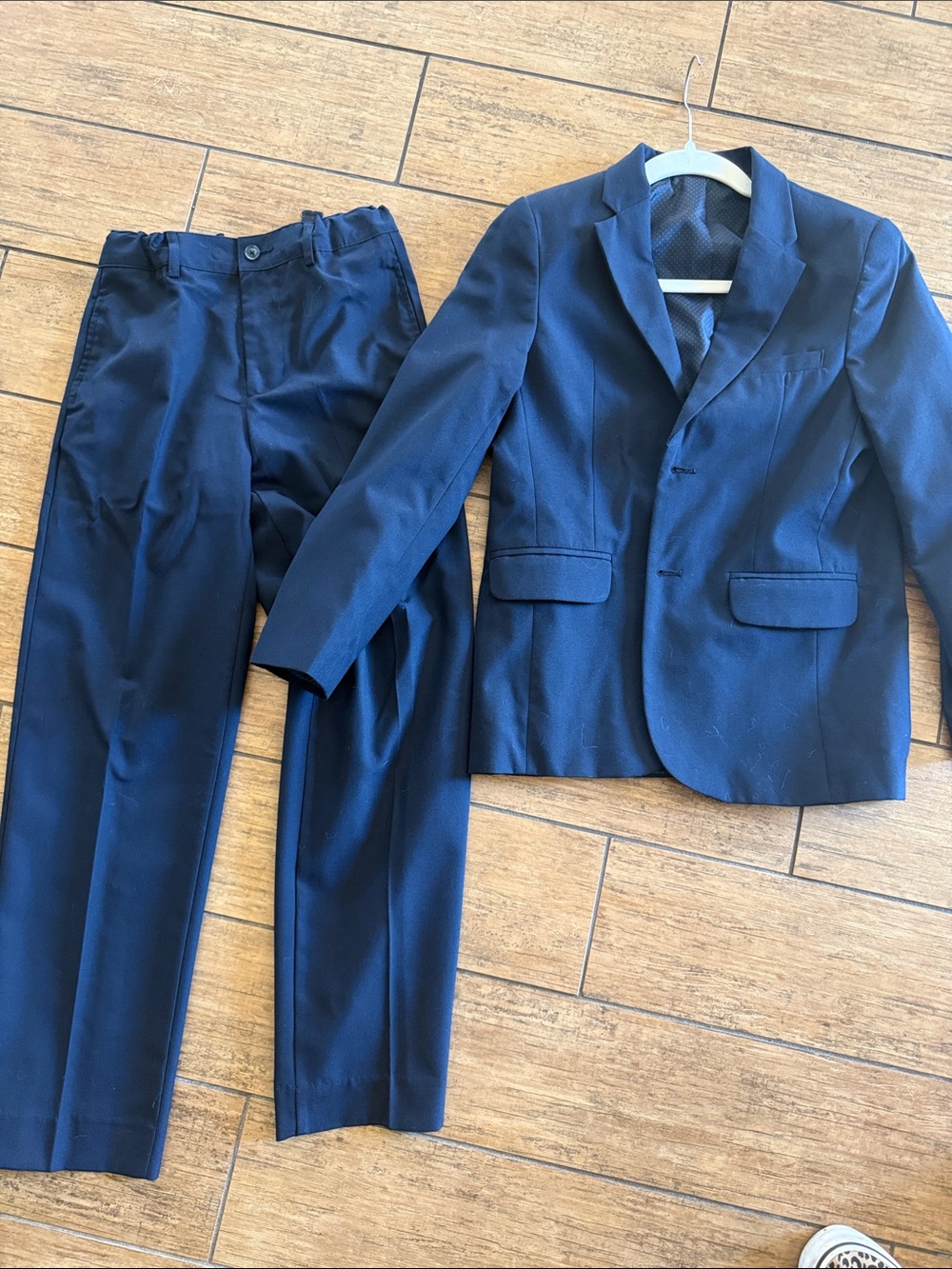 Boys size 12 Cat & Jack Navy Blue Kids Matching Suit Set